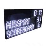 High Brightness AFL Electronic Soccer Scoreboard Led Cricket Scoreboard With Led Team Name for sale
