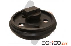 China Hardness Layer Depth Mini Excavator Front Idler Hitachi EX60-5 Mini Digger supplier