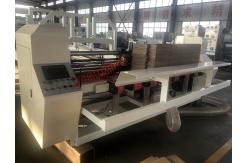 China Computerized Carton Box Stitching Machine Automatic Folding Gluing supplier