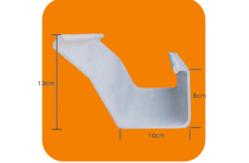 China Pvc Chicken Food Trough For Automatic Broiler Layer Feeding System supplier