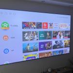 Nano Coated HD Projection Screens 170 Degree Wall Mounted Projection Screens White