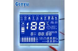 China HTN Blue 8 Inch Segmented Custom LCD Screen Panel For Water Dispenser supplier