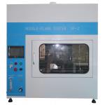 PLC Touch Screeen Flammability Tester Needle Flame Test Apparatus For Cable for sale