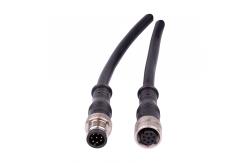 China GX12 GX16 M12 Electrical Wire M12 Cable 4 Pin Connector Waterproof supplier