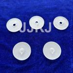 Customized Shape Single Crystal Sapphire Glass With Hole 9.0 Hardness for sale
