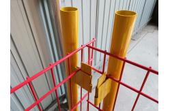 China Iron Pvc Coated Edge Protection Barriers Temporary Mesh Walls / Shafts supplier