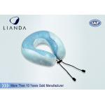 Medical Round Adult Cooling Gel Pillow Blue Folding For Neck Massage for sale