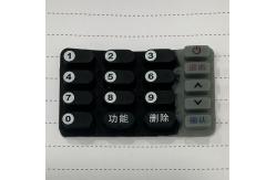 China Bank Payment Cipher Silicne Button With Conductive Carbon Particles supplier