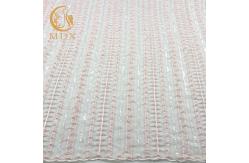China MDX 3D Bridal Lace Fabrics 20% Polyester Lace Material For Dress supplier
