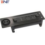 Multimedia Desktop Socket With Aluminum Alloy Surface Panel for sale