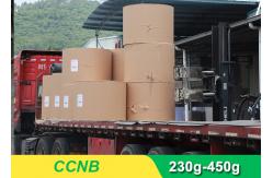 China CCNB Coated Board Paper Grey Back For Making Boxes Good Stiffness supplier