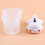 Customized DIY Silicone 3D Animal Candle Mould for Soap and Chocolate Christmas Gift for sale