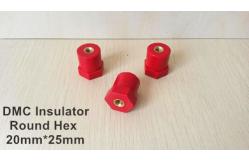 China JYZ-20 electrical insulator 20mmx25mm M8 round hex insulator support supplier