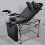 10cm Mattress Gynaecology Examination Couch With Stirrups Handgrips Shoulder Holder for sale