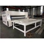 Rotary Die Cutting Flexo Printing Slotting Machine Semi Auto High Performance for sale