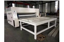 China Rotary Die Cutting Flexo Printing Slotting Machine Semi Auto High Performance supplier
