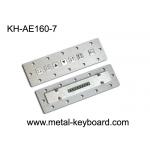 Custom 7 Keys Outdoor Kiosk Industrial Metal Keyboard Rugged Vandal proof for sale