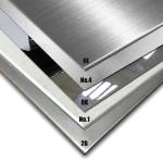 CE 4x8 Stainless Steel Panel 304L BA Flat SS 304 Sheet for sale