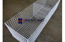 China Smooth And Tidy Surface Welded Mesh Gabion Baskets Permeable No Collapse supplier