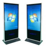 Totem Floor Stand Lcd Interactive Touch Screen Digital Signage Display 55 75 Inch for sale