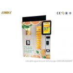 Wifi Control System Orange Juice Vending Machine Business Apple Pay Credit Card Payment for sale