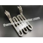 High Safety Tubular Heating Elements For Water / Non-Corrosive Liquids , Stainless Steel 304 for sale