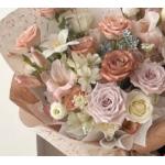 Petal kraft paper retro mixed with Dongba paper flower packaging paper for sale