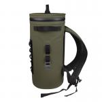 Army Green Soft Cooler Backpack Water Resistant Reusable OEM
