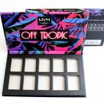 Matte Finish Magnetic Eye Palette 10 Pans Blank Eyeshadow Palette CMYK Printing
