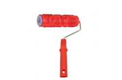China 7'' Rubber Design Roller with 6mm dia chrome-plated frame supplier