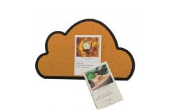 China Home Bulletin Cloud Shaped Cork Board Sustainable High Density supplier