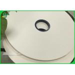 22mm - 53mm 28gsm Width White Kraft Paper Roll For Straw Wrapping
