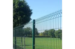 China TL-63 Triangle Bending Fence  Galvanized Iron 3D Wire Fence supplier