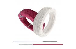 China 20AWG Silver Plated Copper High Temperature Resistance PFA Insulated Wire supplier