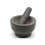 Kitchen Tool Granite Stone Mortar And Pestle Handmade Crush Spices Garlic for sale