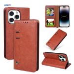 Custom Leather I Phone Case With Card Holders Flip Wallet Stand Leather Phone Cover for sale