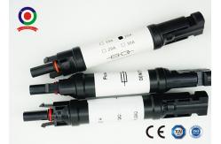 China 4.0mm Pin Copper Silver Plated Solar Fuse Connector supplier