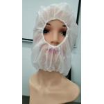 Factory supply Disposable face hood cover pp non-woven disposable space caps used in Hospital Food Industry for sale