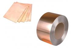 China High Extensibility Copper Clad Steel Sheet Good Surface Roughness Superior Properties supplier