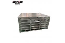 China Lightweight Recyclable High Load Capacity Aluminum Pallet Replacement supplier