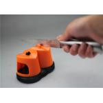 Small Pocket Two Step Knife Sharpener Double Heart Shaped For Fruit Knives
