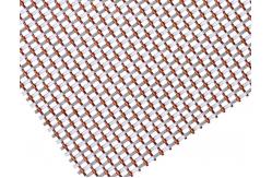 China Wall Cladding Atlantic Architectural Metal Fabric With Crimped Flat Wire supplier