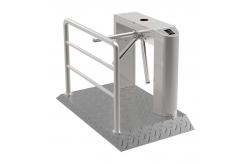 China RFID Reader Automatic Tripod Tunrstile Aluminum Base Plate Pedestrian Access Control supplier