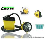 Anti Explosive Miners Helmet Light 25000 Lux Brightness With Low Power Warning Function