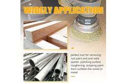 China 1in Wire Brush Set 80g For Drill Metal Attachment Grinding Rust supplier