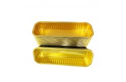 China Aluminum Foil Rectangle Loaf Shape Pan Containers Tray Customizable and Custom Order supplier