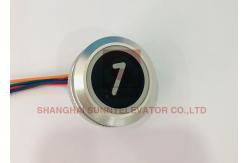 China Elevator DC24V Lighted Waterproof Piezo Lift Push Button Switch Elevator Parts supplier