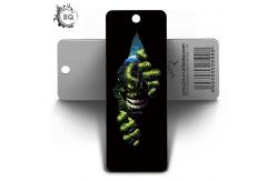 China Laminated Design Your Own Bookmark  3d Effect Printing With Tassel Flip Effect supplier