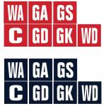 XS-5XL Custom Netball Kit With Side Panels Body Length 68-87cm