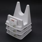 U Shaped Integrated Kitchen Knife Holder Irregular Pot Cover Frame Plastic